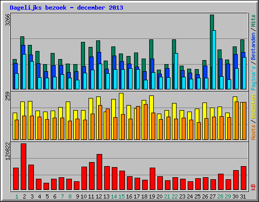 Dagelijks bezoek - december 2013